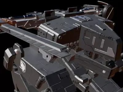 Metal Gear Rex Stealth Model 3D model