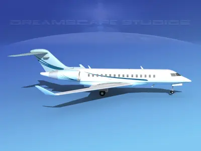 Global Express 8000 V06 3D model