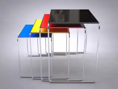 Table Bundle Free 3D model