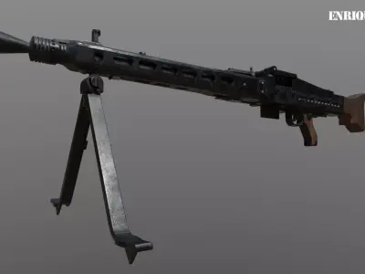 MG-42 1942 3D model