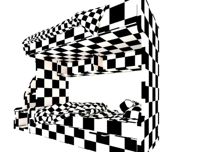 childern bed Free 3D model