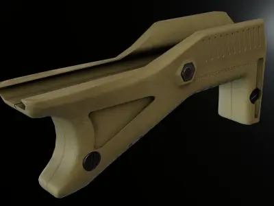 Strike Cobra Tactical Fore Grip Low-poly 3D model