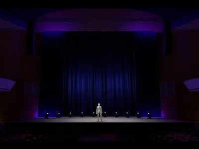 Masonic Theater 3D model