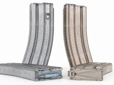 USGI EPM 30 Round M4 Magazine Free low-poly 3D model