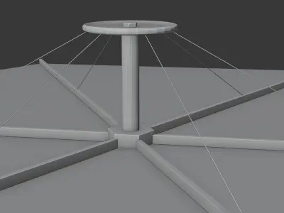 Umbrella Free 3D model get