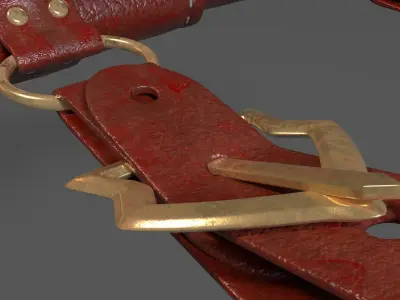Weapon Series - Bloody Slashing Knife 3D model