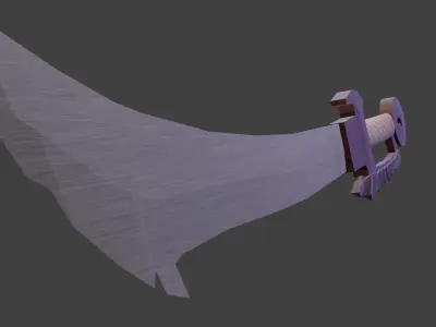 RPG Game Ready Swords Free low-poly 3D model