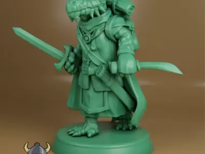 Lizard Ranger 3D print model