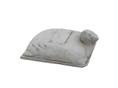 Tortoise statue of turtle 3D model