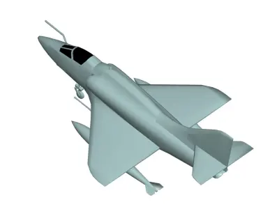 McDonnell Douglas F-4 Phantom II 3D model