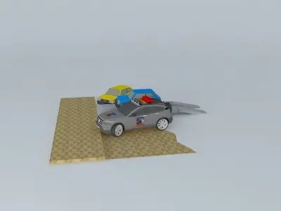 NEG Car 1st and 2nd generation Free 3D model