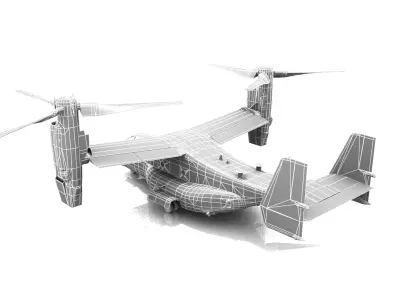 V-22 Osprey 3D model