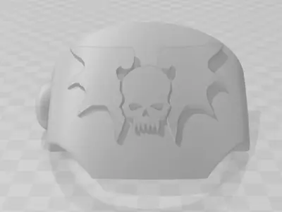 night creeps tart shoulder pad Free 3D model