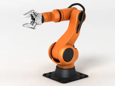 Industrial Robot Arm 3D model