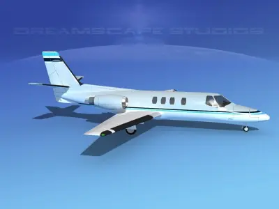Cessna 500 Citation I V15 3D model