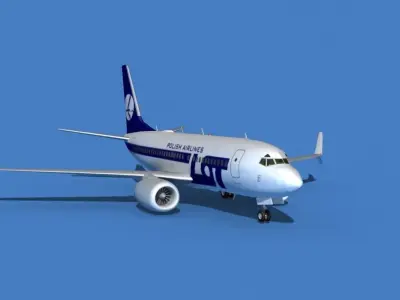 Boeing 737 MAX 7 LOT 3D model