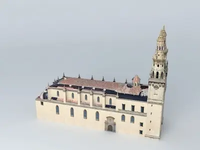 Cocathedral of Santa María de la Redonda Free 3D model