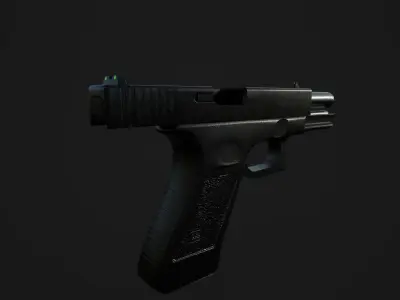 Glock 18 G18 Free low-poly 3D model