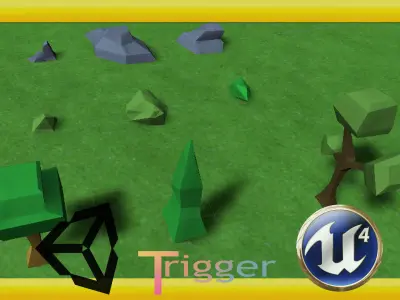 Pack Sci-fi X Free low-poly 3D model