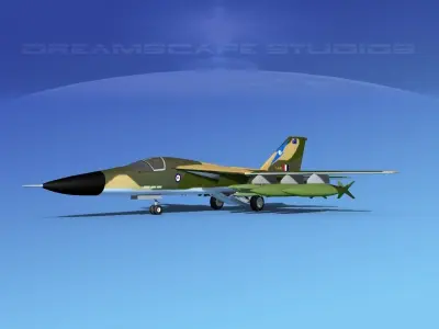 General Dynamics FB-111 Aardvark V08 3D model