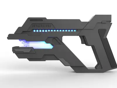  Asuran Replicator Stunner - Stargate - Commercial - STL 3D print model