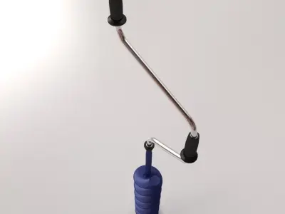 Ice Augers V2 3D model