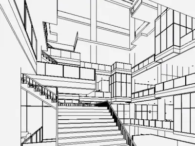 climate building complete revit project 3D model