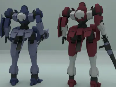 GNX-609T GN-XIII 3D model