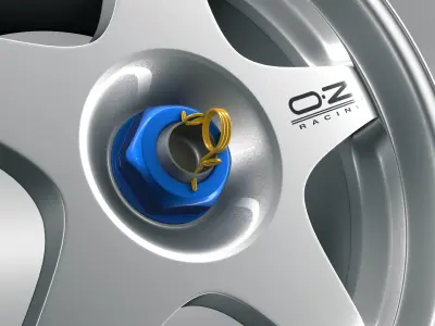 oz racing crono le mans Free low-poly 3D model