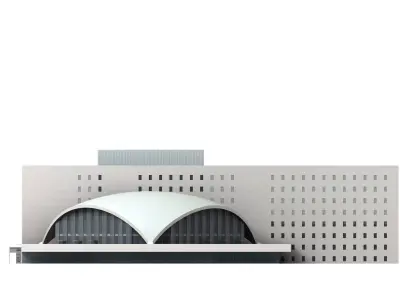 City Theater Dortmund 3D model