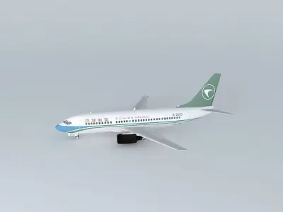 OLD Shenzhen Airlines Boeing 737 300 Free 3D model