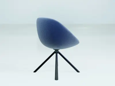 Nestle chair Free low-poly 3D model