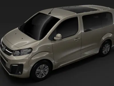 Opel Zafira Life L1 2020 3D model
