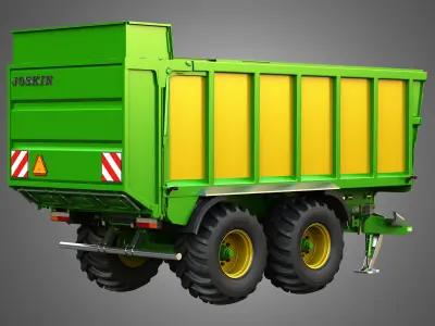 Drakkar 6600 Trailer 3D model