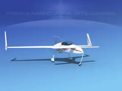 Rutan VariEze V17 3D model