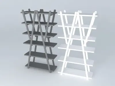 BOOKCASE shelving unit 3D model