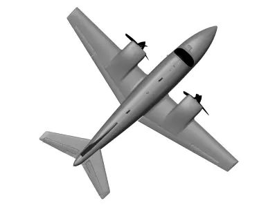 Piper Aerostar 3D model
