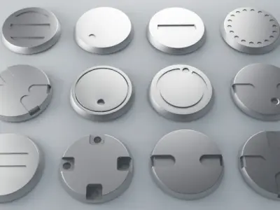 Robot parts 3D model