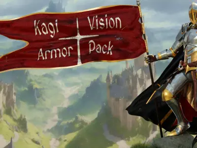 Kagi Vision Armor Pack Free 3D model