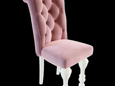Dinning Chair-Table Set Free 3D model