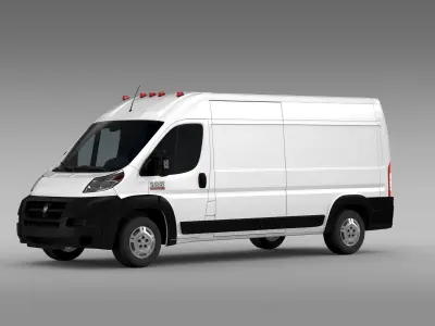 Ram Promaster Cargo 3500 HR 159WB 2015 3D model