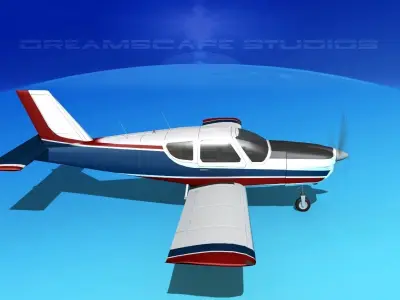 Socata TB-20 Trinidad V10 3D model