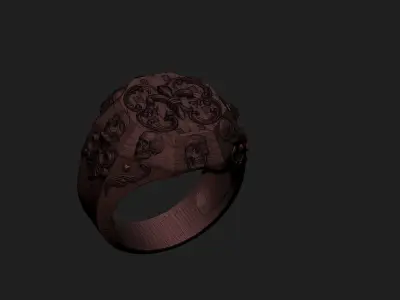 chopper ring 3D print model