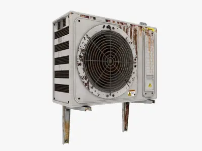 industrial air conditioner 3D model
