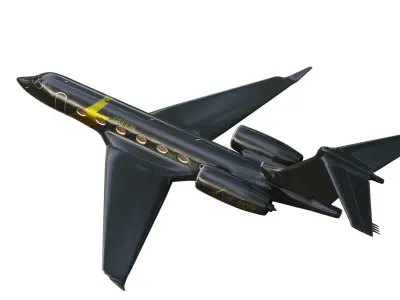 PRIVATE JET MODEL 3D model