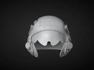 Military Helmet and Gas Mask 3D print model