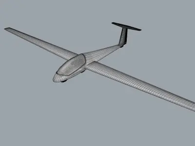 glider 3D print model
