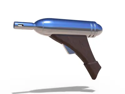 Blaster pistol Q2 from the movie Star Wars Episode 1 3D model
