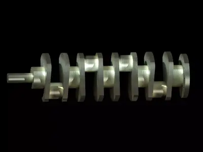 Crankshaft 3D model