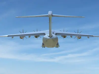 Aircraft A400 MODEL 3D model